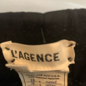 L’agence faux leather skinny pants